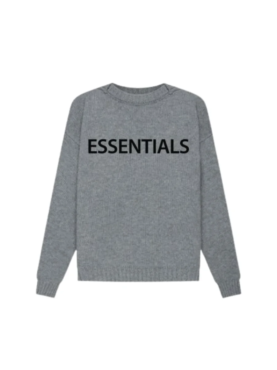 Essentials-Gris-Sweatshirt Essentials Gris Sweatshirt