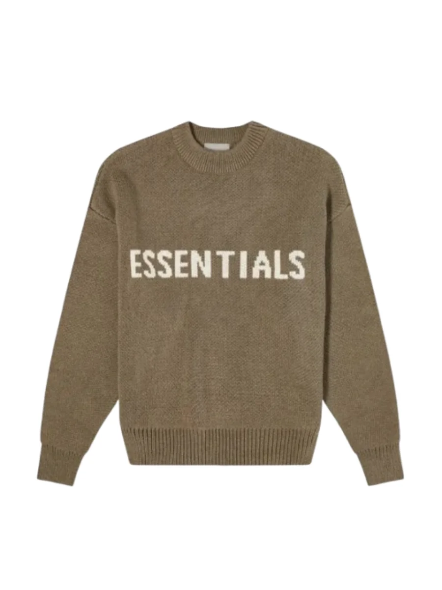 Essentials-Marrón-Sweatshirt Essentials Marrón Sweatshirt